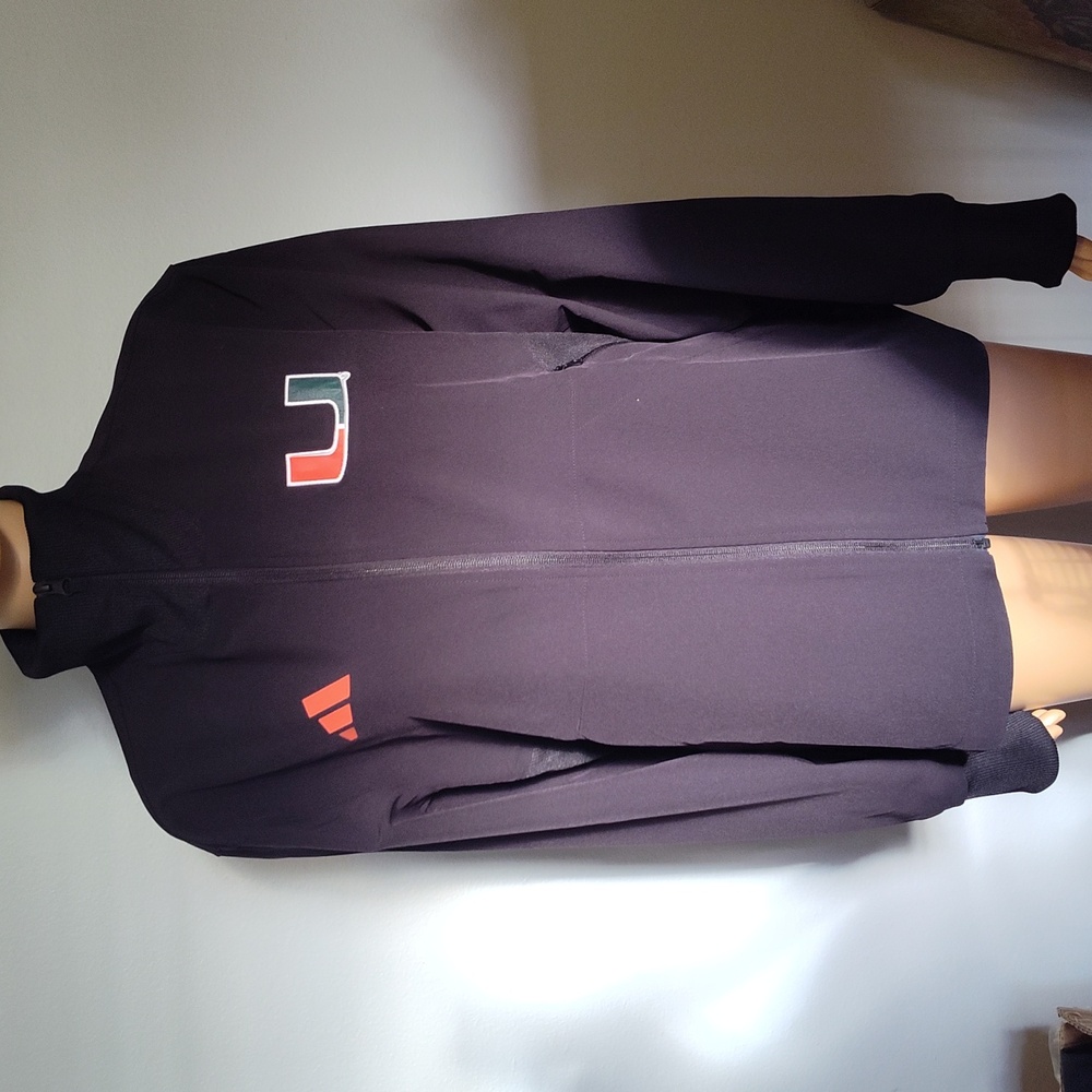U Of Miami Adidas Jacket
